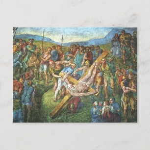 Carte Postale Le martyre de saint Pierre