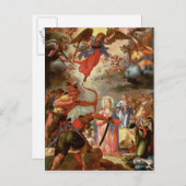 Carte Postale Le martyre de Saint Ursula, début du XVIIe siècle (Devant / Derrière)