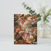 Carte Postale Le martyre de Saint Ursula, début du XVIIe siècle (Debout devant)