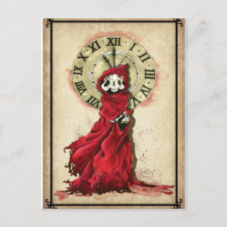 Carte Postale Le Masque de la Mort Rouge, Edgar Allan Poe