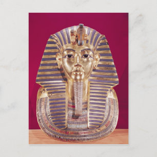 Carte Postale Le masque funéraire de Toutankhamon