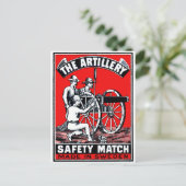 Carte Postale Le Match De Sécurité Artillerie (Debout devant)