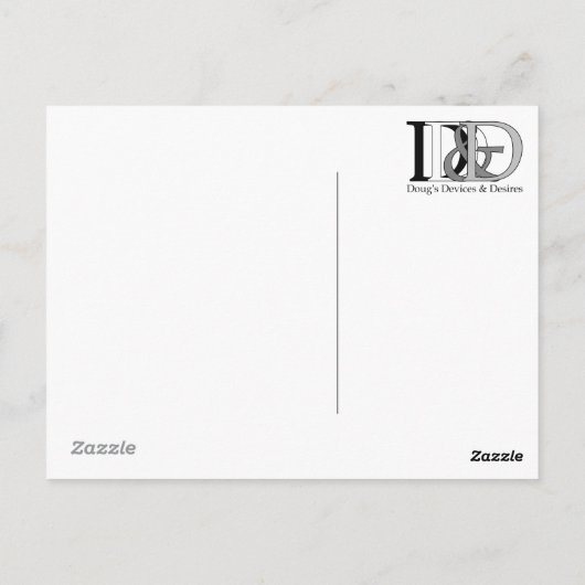 Carte Postale Le Matin (Dos)