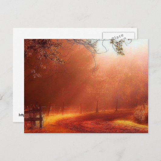 Carte Postale Le Matin A Éclaté (Devant / Derrière)