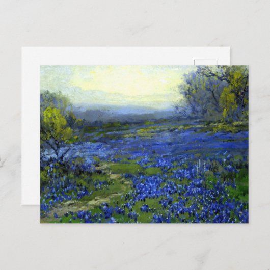 Carte Postale Le matin dans les bleus (Devant / Derrière)