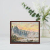 Carte Postale Le Matin De Friedrich Caspar David (Debout devant)