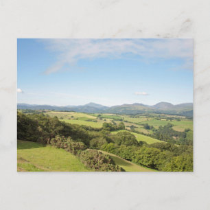 Carte Postale Le matin d'été dans la vallée de Conwy