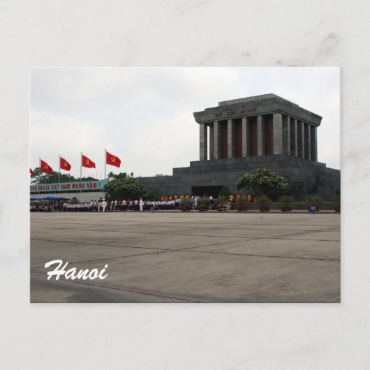Carte Postale le mausolée hanoï (Devant)