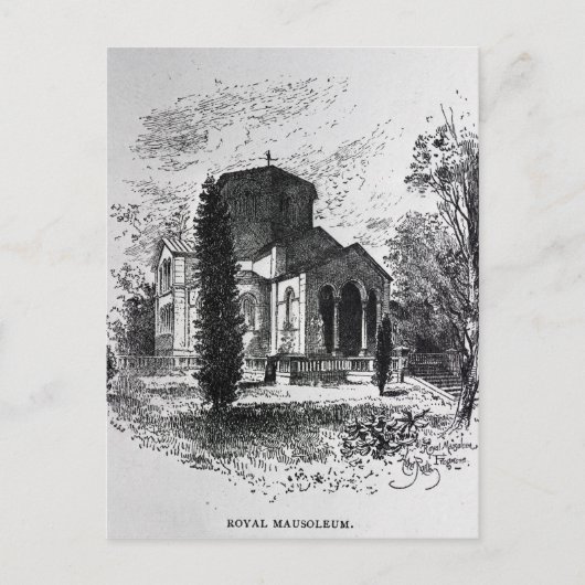 Carte Postale Le Mausolée Royal, Frogmore (Devant)