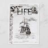 Carte Postale Le Mayflower, couverture de 'Life' (Devant)