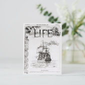 Carte Postale Le Mayflower, couverture de 'Life' (Debout devant)