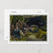 Carte Postale Le médium de Tractate (Devant / Derrière)