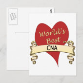 Carte Postale Le meilleur CNA du monde (Devant / Derrière)
