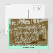 Carte Postale Le meilleur effet des personnes fines... (Devant / Derrière)