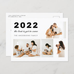 Carte Postale Le meilleur est encore à venir Nouvel An 4 Vacance