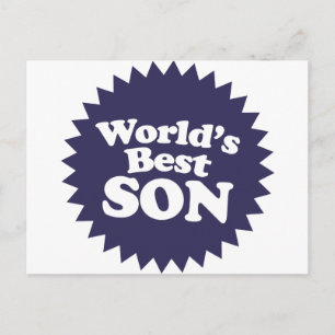 Carte Postale Le meilleur fils du monde