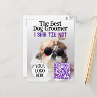Le meilleur toiletteur Chih Tzu Pas Logo Code QR