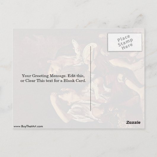 Carte Postale Le Mélon Mangé Par Bartolome Esteban Murillo (Dos)