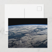 Carte Postale Le membre de la Terre au-dessus d'une Australie oc (Devant / Derrière)