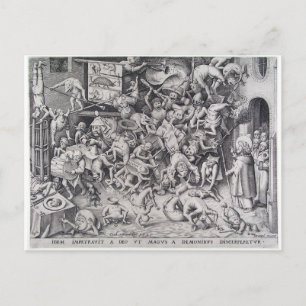 Carte Postale Le même Dieu qu'il obtint de la Magie était
