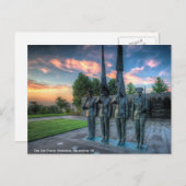 Carte Postale Le mémorial de la Force aérienne (Devant / Derrière)