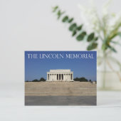 Carte Postale Le mémorial de Lincoln (Debout devant)