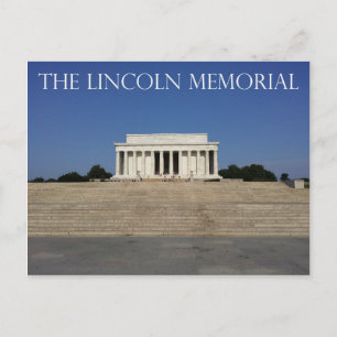 Carte Postale Le mémorial de Lincoln