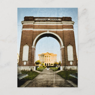 Carte Postale Le mémorial de Westbank Jefferson à la Nouvelle-Or