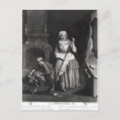 Carte Postale Le ménagère (Devant)