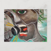 Carte Postale Le message (Devant)