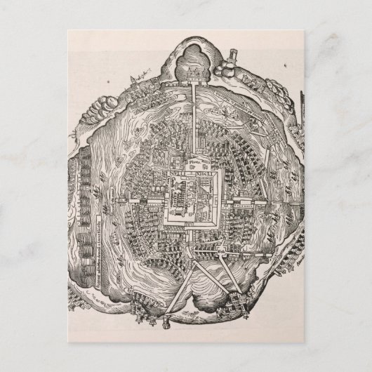 Carte Postale Le Mexique avant la conquête (Devant)