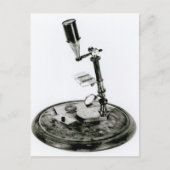 Carte Postale Le microscope de Darwin (Devant)