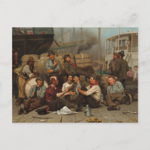 Carte Postale Le midi des débardeurs