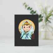 Carte Postale Le mignon Dieu Chinois De Compassion (Debout devant)