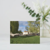 Carte Postale Le Mill Pub et Mill Pond à Cambridge (Debout devant)