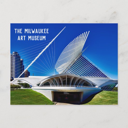 Carte Postale Le Milwaukee Art Museum (Devant)