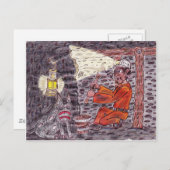 Carte Postale Le mineur magique (Devant / Derrière)