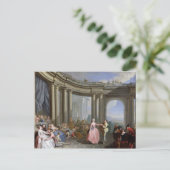 Carte Postale Le minuet (Debout devant)