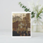 Carte Postale Le miracle de la relique de la Sainte Croix, détai (Debout devant)