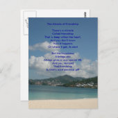 Carte Postale Le miracle de l'amitié (Devant / Derrière)