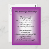 Carte Postale Le miracle de l'amitié (Devant / Derrière)