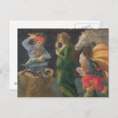 Carte Postale Le Miracle de St. Eligius, panneau de prédella de (Devant / Derrière)