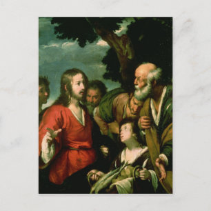 Carte Postale Le miracle des pains et des poissons, c.1630