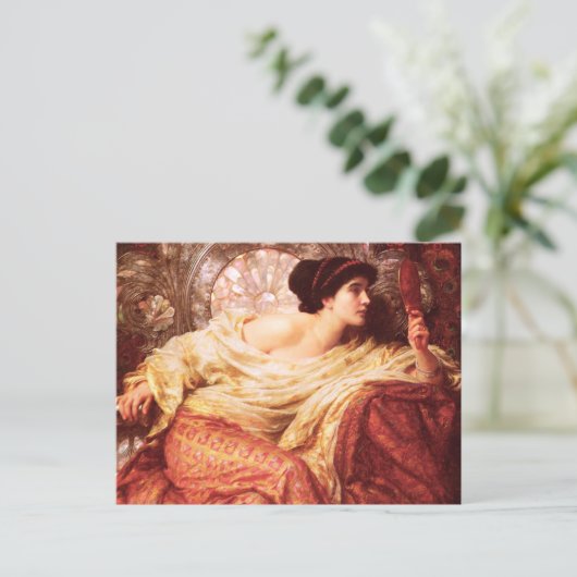 Carte Postale Le miroir (Debout devant)