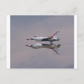 Carte Postale Le miroir de Thunderbird volent par (Devant)