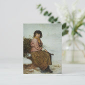 Carte Postale Le Mistletoe Gatherer, 1894 (Debout devant)