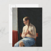 Carte Postale Le modèle, 1839 (Devant / Derrière)