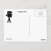 Carte Postale Le modèle Stuck Up (Dos)