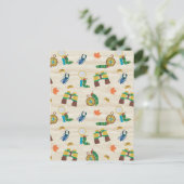 Carte Postale Le modèle très faim Caterpillar Wildlife Expert (Debout devant)