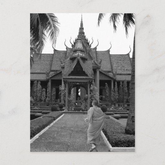 Carte Postale Le moine au musée (Devant)